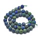 Natural Chrysocolla and Lapis Lazuli Beads Strands(G-I254-02A)-2