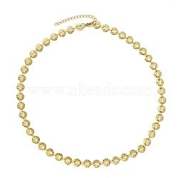 Ion Plating(IP) 304 Stainless Steel Chain Necklaces for Women, Golden, 17.60 inch(44.7cm)(NJEW-A021-01G)