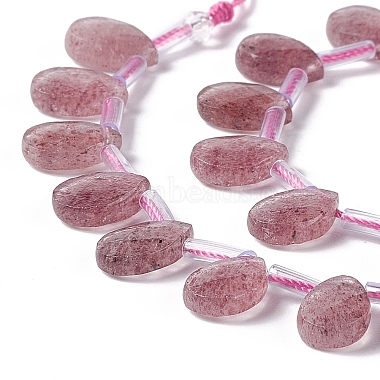 Natural Strawberry Quartz Beads Strands(G-G805-B13)-4
