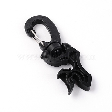 Nylon Scuba Diving Double Hose Holder with Clip(TOOL-WH0132-59A)-2