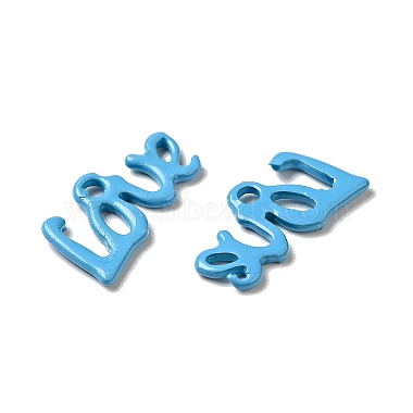 Spray Painted 201 Stainless Steel Charms(STAS-G304-16)-3