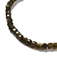 Natural Golden Sheen Obsidian Beads Strands(G-D467-A15)-3