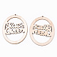 Undyed Natural Wooden Big Pendants(WOOD-N007-115)-2