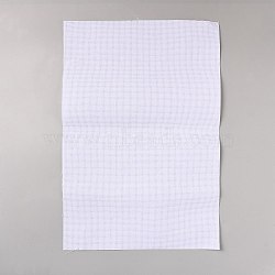 Linen Aida Cloth, Embroidery Supplies, Rectangle, White, 45x30x0.09cm(FIND-WH0148-165)