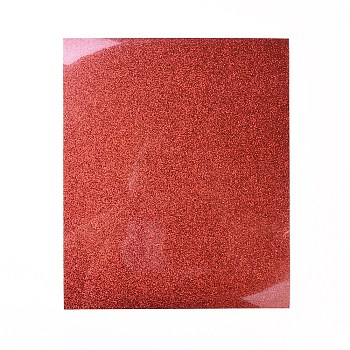 A4 Glitter Vinyl Transfer Film, For T-shirt Garment, Red, 29.7x21x0.02cm