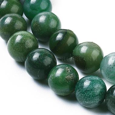  Natural African Jade Beads Strands(G-K091-6mm)-3