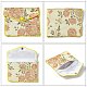 Rectangle Floral Embroidery Cloth Zipper Pouches(ABAG-YW0001-03C)-2