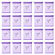 20Pcs Polyester Mesh Sachet Packing Drawstring Bgas(ABAG-TA0002-20A)-1