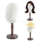 Plastic Hat Racks, Coconut Brown, 15.5x45cm(ODIS-WH0108-055-1)