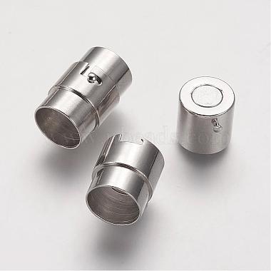 Brass Locking Tube Magnetic Clasps(KK-Q090-N)-2