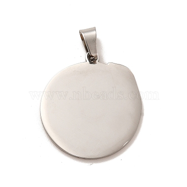 Non-Tarnish 304 Stainless Steel Pendants(STAS-B037-04P)-2