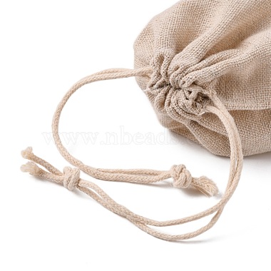 Cotton Packing Pouches Drawstring Bags(X-ABAG-R011-12x15)-4