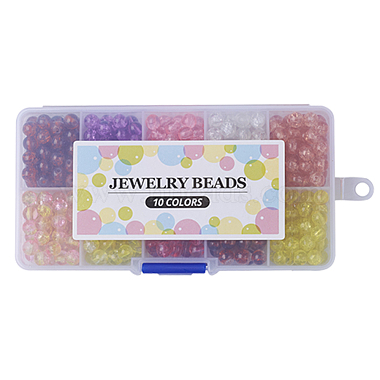 Transparent Crackle Glass Beads(CCG-X0008-02-6mm)-2