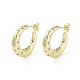 Boucles d'oreilles en laiton plaqué en rack(EJEW-B047-05G-09)-1