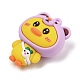 Cartoon Duckling Plastic Pendants(FIND-R100-03D)-2