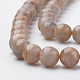 Natural Sunstone Beads Strands(G-S150-51-8mm)-3