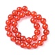 Natural Carnelian Beads Strands(X-G-C076-6mm-2A)-3