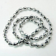 Electroplate Glass Beads Strands(EGLA-D017-12x8mm-5)-2