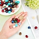 SUNNYCLUE 100Pcs 10 Colors Acrylic Beads(OACR-SC0001-04)-3