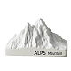 ジェッソアルプス雪山の像の装飾品(AUTO-PW0002-04)-1