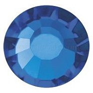 Preciosa&reg Crystal Hotfix Flatback Stones, Czech Crystal, Round(438 11 612 Chaton Rose VIVA 12 &reg), 60310 Capri Blue, SS10(2.7~2.9mm)(Y-PRC-HSS10-60310)