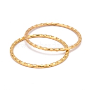 Tibetan Style Linking Rings, Circle Frames, Lead Free and Cadmium Free, Antique Golden, 38.5x38.5x2mm(GLF10846Y)