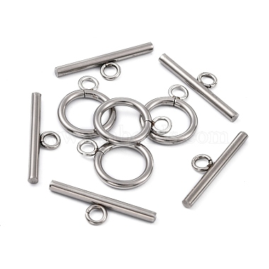 Stainless Steel Ring Toggle Clasps(STAS-Q179-01)-3