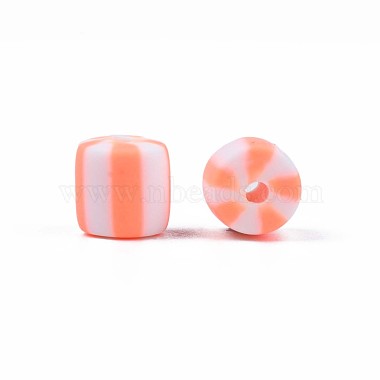 Handmade Polymer Clay Bead Strands(CLAY-T020-12G)-4