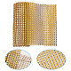 Plastic 24 Rows Rhinestone Mesh Wrap Roll(AJEW-TA0001-09)-4