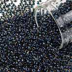 TOHO 11/0 Round Beads, Japanese Seed Beads, (929) Inside Color AB Light Yellow/Capri Lined, 2.2mm, Hole: 0.8mm, about 50000pcs/pound(SEED-TR11-0929)