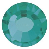 Preciosa&reg Crystal Hotfix Flatback Stones, Czech Crystal, Round(438 11 612 Chaton Rose VIVA 12 &reg), 60230 Blue Zircon, SS8(2.3~2.5mm)(Y-PRC-HSS8-60230)