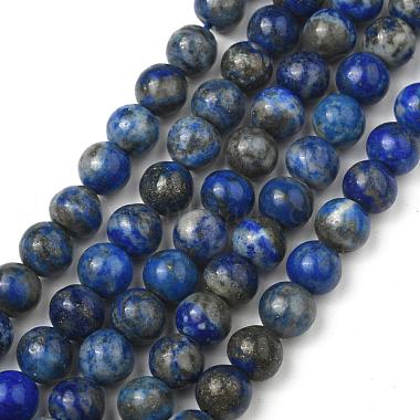 Chapelets de perle en lapis-lazuli naturel(X-G-G953-01-8mm)-7