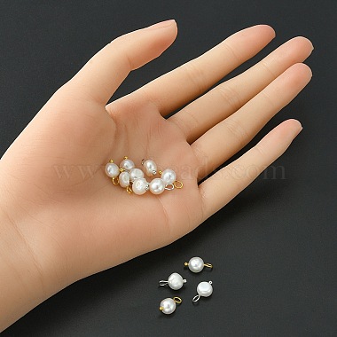 12pcs 2 styles de breloques ovales en perles de culture d'eau douce naturelles(FIND-YW0003-57)-4