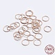 925 Sterling Silver Open Jump Rings(STER-F036-02RG-0.5x4mm)-1