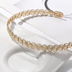 Iron Open Cuff Choker Necklaces for Women, Golden, Inner Diameter: 5.39 inch(13.7cm), 13.5mm(NJEW-M085-01G)