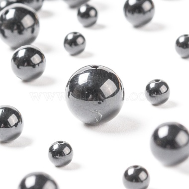 340pcs 4 tailles perles de tourmaline noire naturelle(G-LS0001-25)-4