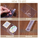 10個入りPPスタンプアルバムバインダーリフィルページ(DIY-WH0591-062)-4