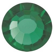 Preciosa&reg Crystal Hotfix Flatback Stones, Czech Crystal, Round(438 11 612 Chaton Rose VIVA 12 &reg), 50730 Emerald, SS16(3.8~4mm)(Y-PRC-HSS16-50730)