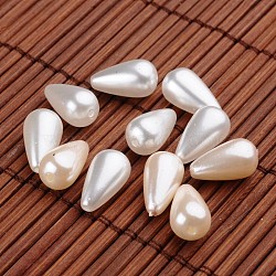 Teardrop Acrylic Imitation Pearl Beads, Mixed Color, 13.5x7.5mm, Hole: 1mm, about 1105pcs/500g(OACR-O002-2461)