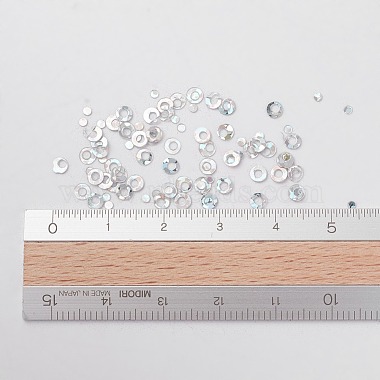 Ornement accessoires plastique paillette / paillettes perles(PVC-E001-06-LS02)-3