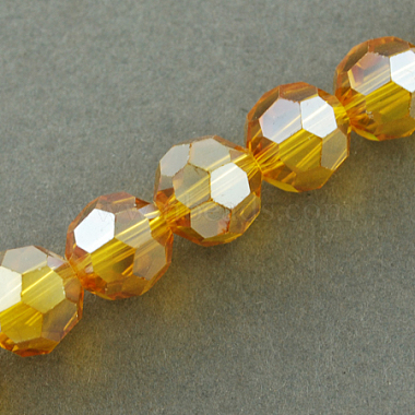 Electroplate Glass Beads Strands(EGLA-R016-4m-16)-2