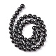 Natural Coal Quartz Beads Strands(G-N141-6)-3