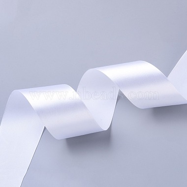 2 дюйм (50 мм) белая атласная лента для свадебного шитья своими руками(X-RC50MMY-001)-3