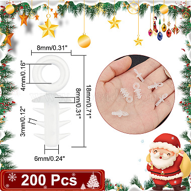 arricraft 200piezas de tapones para colgar con adornos de espuma de plástico(FIND-AR0003-42B)-2