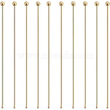 4.5cm Real Gold Plated Brass Pins