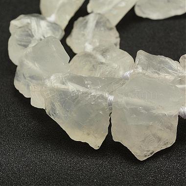 17mm Nuggets Quartz Crystal Beads