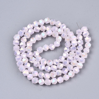 Electroplate Glass Beads Strands(EGLA-T019-07B)-2