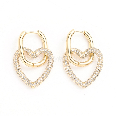 Clear Cubic Zirconia Earrings
