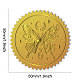 Self Adhesive Gold Foil Embossed Stickers(DIY-WH0211-359)-2