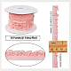 10 Yards Polyester Elastic Lace Trim(SRIB-WH0011-121D)-2